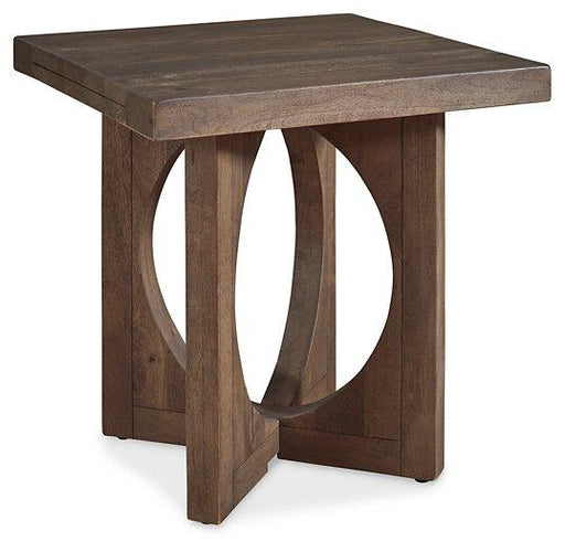 Abbianna Medium Brown End Table image