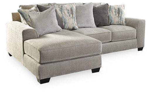 Ardsley Pewter 2-Piece Sectional with Chaise image