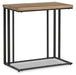 Bellwick Natural/Black Chairside End Table image