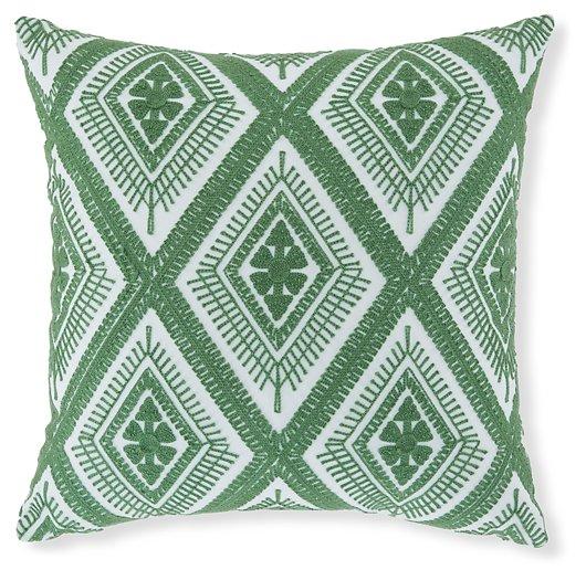 Bellvale Green/White Pillow image